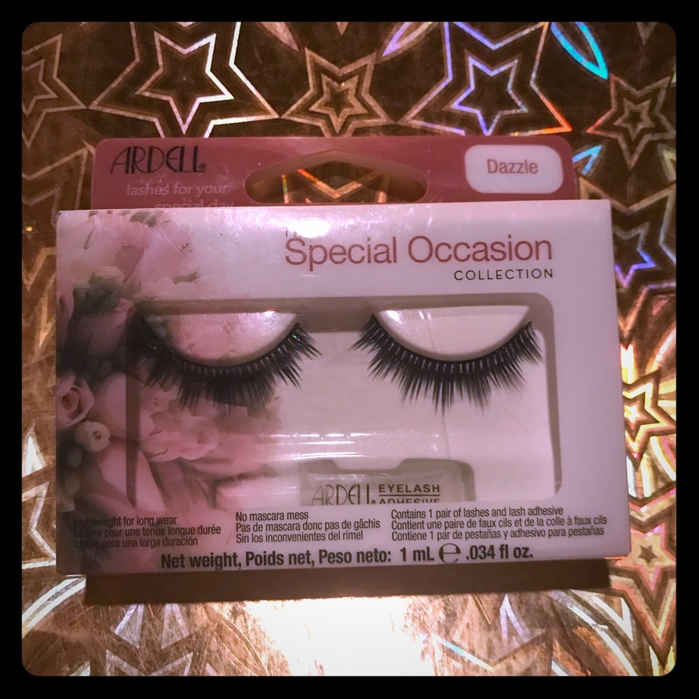 Holographic Ardell Dazzle Lashes + Free Glue
